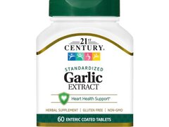 Garlic Extract Odorless (Usturoi extract fara miros) 400mg 60 tablete, 21st Century